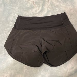 Black lululemon shorts